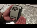How to change the code of a Master Lock key press