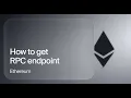 How to get an Ethereum RPC endpoint