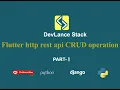 Rest API CRUD operation with part-1