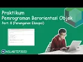 Pemrograman Berorientasi Objek - Pertemuan 8 Penanganan Eksepsi