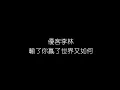 優客李林   輸了你贏了世界又如何  無損音樂FLAC 歌詞LYRICS 純享