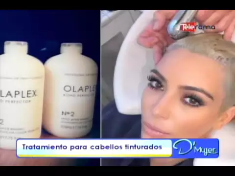 Tratamiento para cabellos tinturados