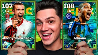 TESTEI o *SHEVCHENKO 107* SNAP STRIKE no EFOOTBALL 27
