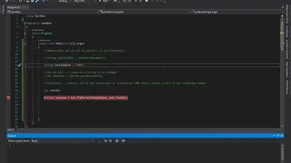 Parse vs TryParse