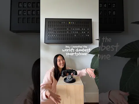 how I invented the world's dumbest smart phone w/ cursor