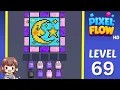 Pixel Flow Level 69 Solution Walkthrough