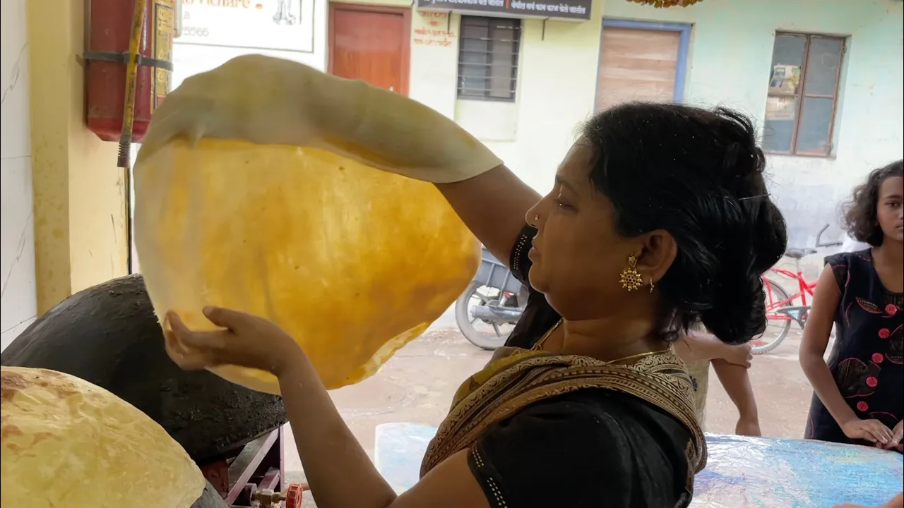 Jyoti Aunty Serves Maharashtrian Matka Puran Poli   Indian Street Food