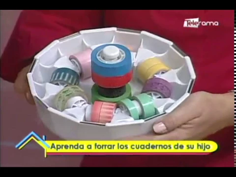 Aprenda a forrar los cuadernos de su hijo
