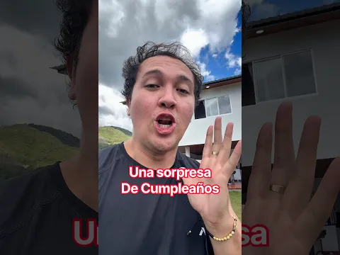 #profe UNA SORPRESA de CUMPLE