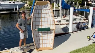 Incredibly lightweight Dinghy Build Pt2