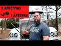 Are 2 CB antennas better than 1 2 cb antennas vs 1 cb antenna