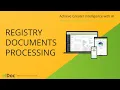 elDoc - Intelligent Document Processing Automated Company Registry Documents Processing Use Case