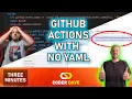 How to Create GitHub Actions Workflows Without Writing YAML for donet apps