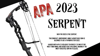 APA Serpent 2023 Fast Smooth Deadly - Complete Bow Review