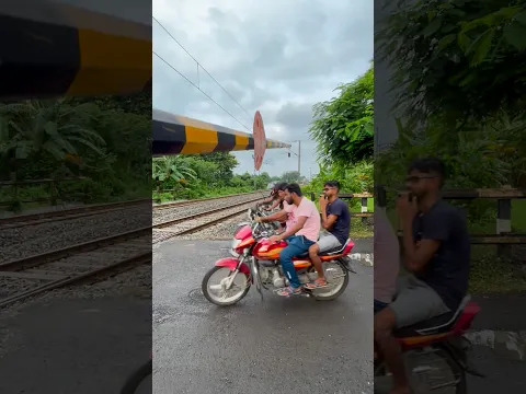 Bushiest Railgate crossing #shorts