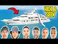 Download Lagu HIDE \u0026 SEEK on a 30 Million Dollar YACHT! 😱 | The Royalty Family