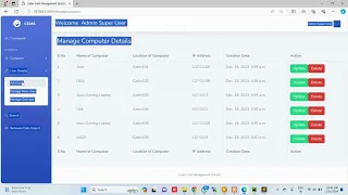 Cyber Cafe Management System Using Django Python MySQL PHPGurukul
