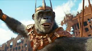 بعد موت سيزر القرود بتحكم كوكب الأرض والبشر بيتحولوا لعبيد وخدم عندهم ملخص فيلم Kingdom Of The 