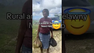 TRELAYNY LADY GIVING THANKS FOR THE HELP GIVEN AFTER HURRICANE MELISSA 