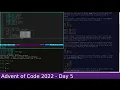 Advent of Code 2022 in Python - Day 5