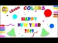 Happy New Year 2019 New Year Coloring Page For Kids New Year Greetings