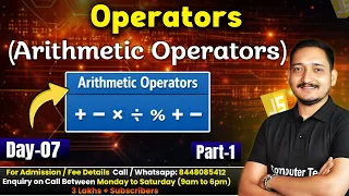 Arithmetic Operators in JavaScript JavaScript Tutorial for Beginners Computer Tech Academy
