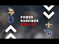 NFL Power Rankings Week 12