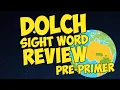 Dolch Sight Word Review Pre-Primer Jack Hartmann