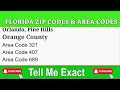 Pine Hills Orange County Zip Code and Area Code