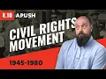 The CIVIL RIGHTS Movement in the 1960s APUSH Review
