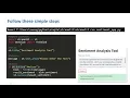 Creating Sentiment Analysis GUI Using Python