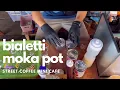 Download Lagu Bialetti Moka Pot Coffee | Camping Coffee Shop Cafe Vlog Slow Bar  | Tasty Inside | Street Food