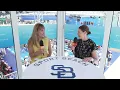 Christine Guilfoyle President SeeHer Robyn Freye in the SPORT BEACH Content Studio
