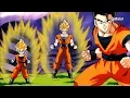 Goku Gohan y Goten vs Hildegarn