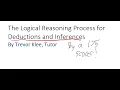 LSAT Logical Reasoning Process for Deductions and Inferences by a 175 scorer