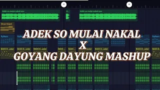 dj ade so mulai nakal x goyang dayung mashup full bass yaan rmx 