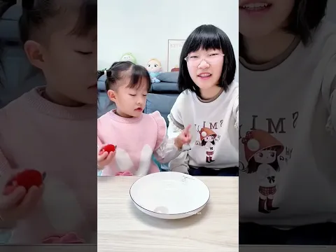 She Won the Last Strawberry… Then Did Something Unexpected #shorts