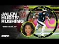 Jalen Hurts legs were the difference in the Super Bowl NFL Live
