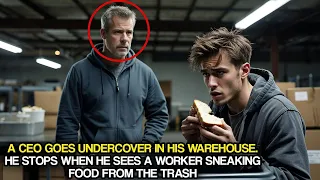 A CEO Goes Undercover in His Warehouse. He Stops When He Sees a Worker Sneaking Food From the Trash