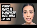 OnlyFans Model Needs To Be Banned From Social Media After This