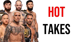 ufc hot unpopular takes 2025 