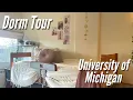 Dorm Tour University of Michigan - Ann Arbor Bursley Dorm Freshman Year