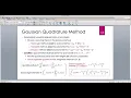 Java for Scientific Computing Numerical Integration -