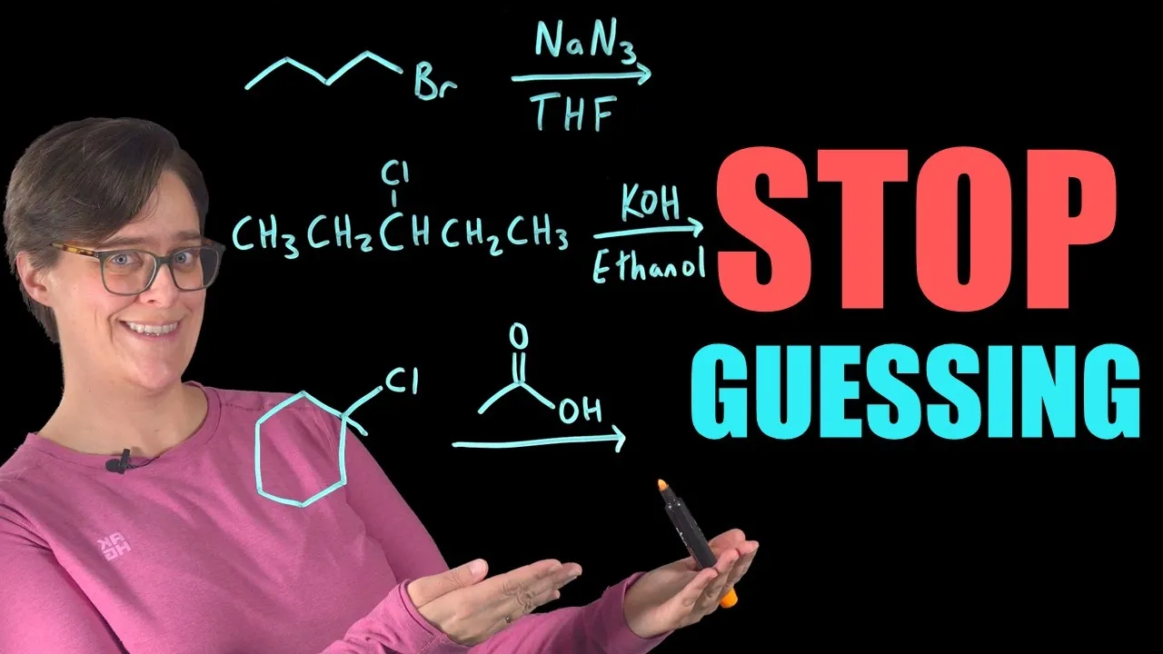 SN1/SN2/E1/E2: Don't Guess, *Know* Which Mechanism!