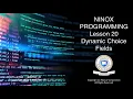 120 Programming Ninox - Dynamic Choice Dynamic Multiple Choice Fields