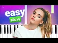 Katelyn Tarver - You Don't Know (100% EASY PIANO TUTORIAL)