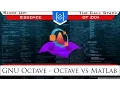 GNU Octave Ep 1 5 What s different compared to MatLab