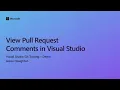 View Pull Request Comments in Editor