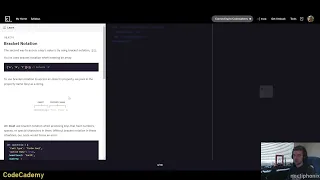 JavaScript Objects CodeCademy Learning to Code