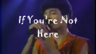 Menudo - IF YOU'RE NOT HERE - Solid Gold